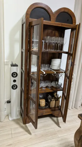 Vetrinetta Maison du Monde Legno e Vetro