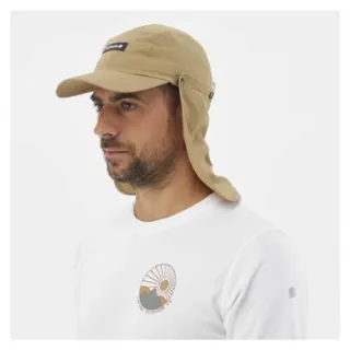 Gorra Lafuma beige con protección cuello