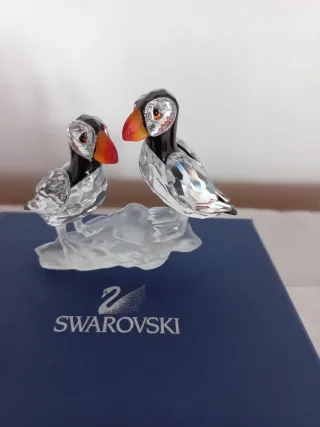 Frailecillos Swarovski Cristal Pareja