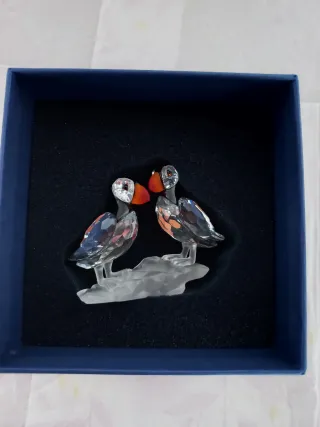 Frailecillos Swarovski Cristal Pareja