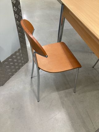 Mesa de cocina con 4 sillas 115cm 170 cm abierta