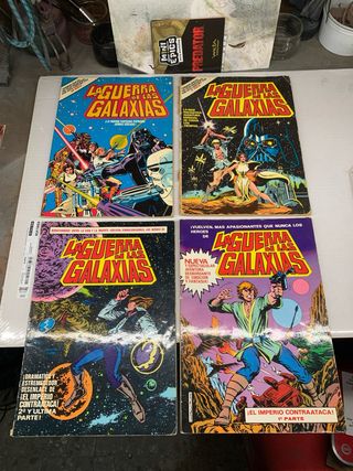 Star wars lote comic y merchan