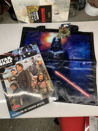 Star wars lote comic y merchan