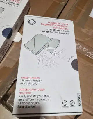 Capota extensible bugaboo FOX gris melange Nueva