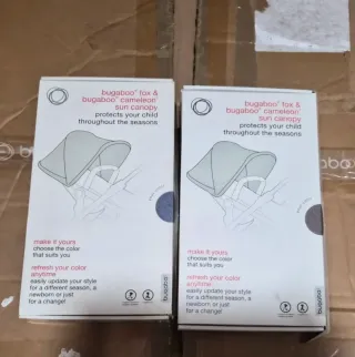 Capota extensible bugaboo FOX gris melange Nueva