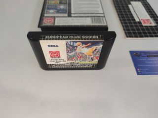European Club Soccer Sega Megadrive