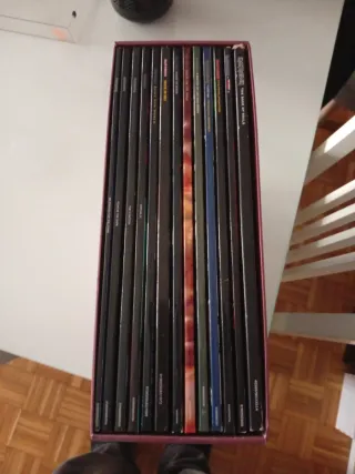 Caja Iron Maiden Edición Limitada Vinilos.