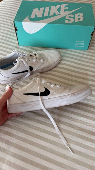 Zapatillas Nike SB Blancas Talla 42