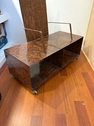 Móvel Metal Design Industrial com Rodas