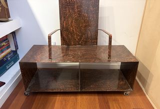 Móvel Metal Design Industrial com Rodas