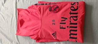 Sudadera Real Madrid Adidas color salmón