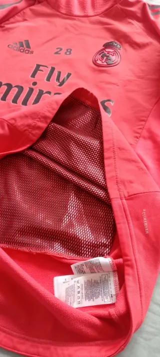 Sudadera Real Madrid Adidas color salmón