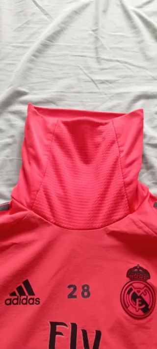 Sudadera Real Madrid Adidas color salmón