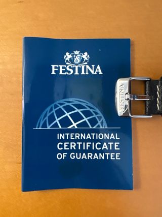 Reloj Festina F16471 Negro y Plateado