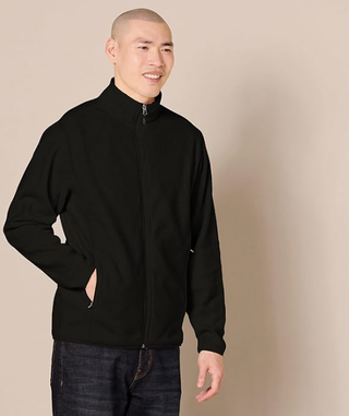 Chaqueta de Felpa Amazon Essentials Negra