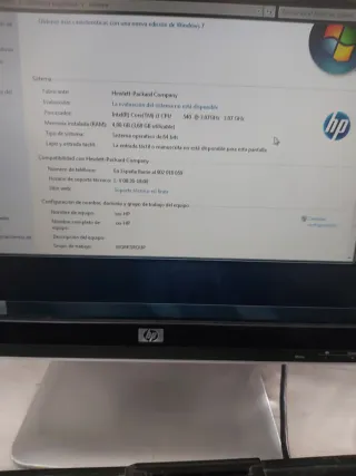 Torre HP Intel Core i3 Windows 7