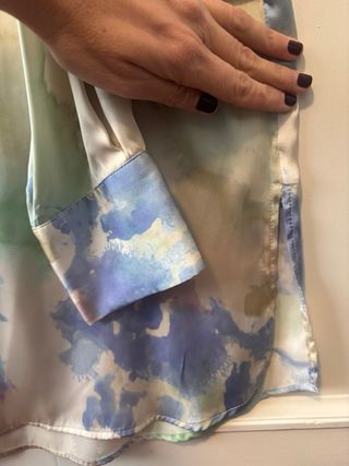 Camisa Zara Estampada Multicolor