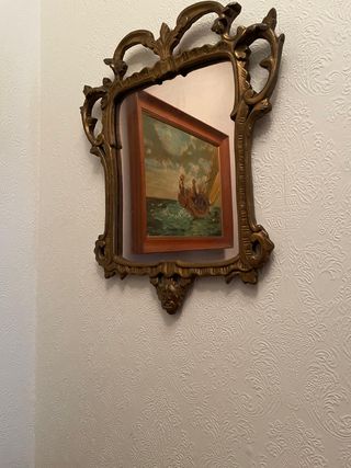 Cornucopia de metal decorativa