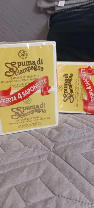 Spuma di Sciampagna Saponette - Offerta 8 Pezzi