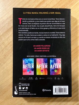 After 1 (Ed. Película). Anna Todd.