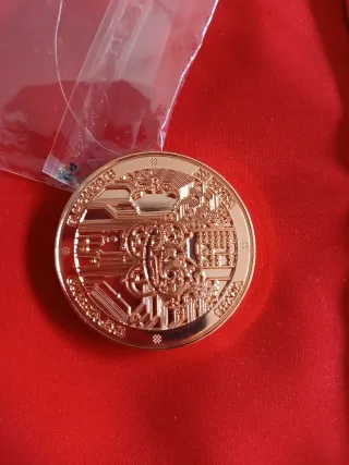 Moneda Guardia Civil Ciberseguridad Tricoin 2019