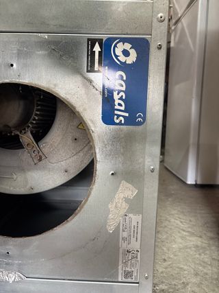 Campana extractora industrial Casals