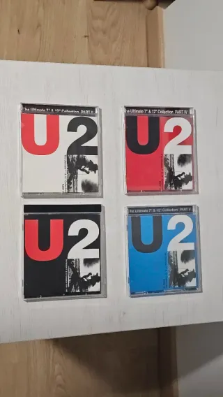 U2 The Ultimate 7 & 12 Collection Part I, II, IV V de segunda mano