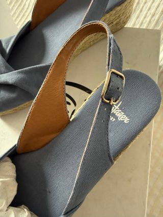 Alpargatas Castañer Azul