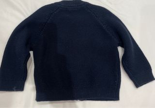 Chaqueta Zara Bebé Azul Marino Cremallera