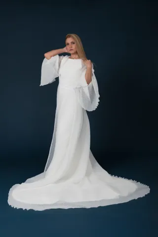 Vestido de Novia Blanco Elegante