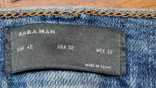 Jeans uomo strappati blu