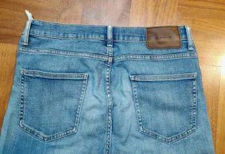 Jeans uomo strappati blu