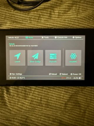 Modded Nintendo Switch with 12 games + 128gb SD