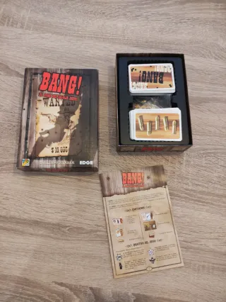 Juego de mesa Bang! Y mini poker