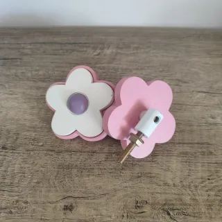 Terminal de madera para cortina