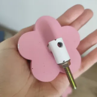 Terminal de madera para cortina