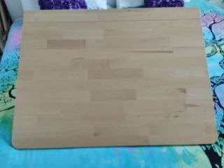 Mesa abatible de madera