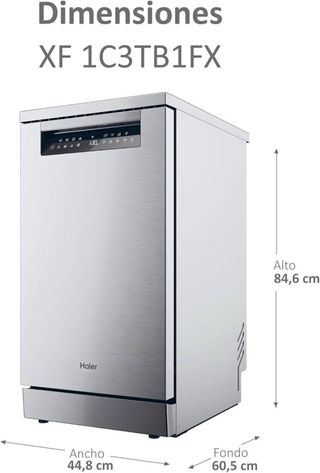 Lavavajillas Haier XF1C3TB1FX 45 CM