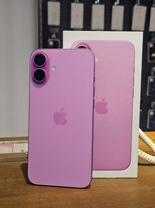 IPHONE 16 PLUS 128GB ROSA 99% BATTERIA