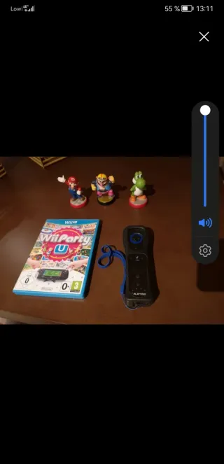 Mando y juego Wii U