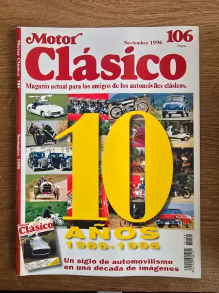 Revista Motor clásico 106 10 años