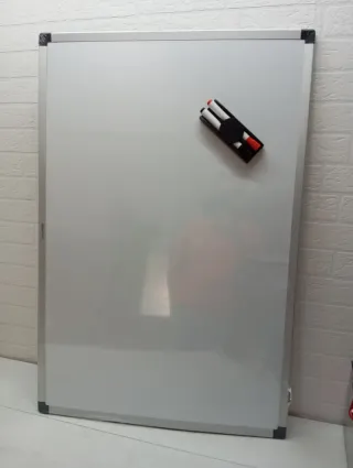 Pizarra blanca 90 x 60 cm