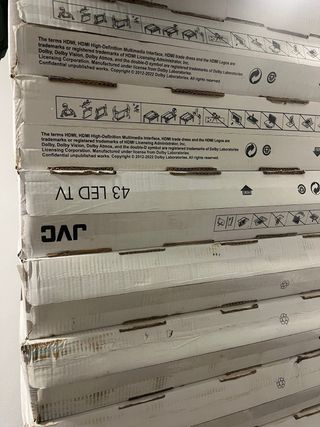 Smart TV JVC Negra 32 y 43 pulgadas