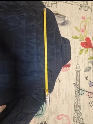 Chaqueta acolchada azul hombre