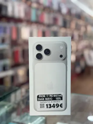 iPhone 17 Pro Max 256GB km0 Blanco