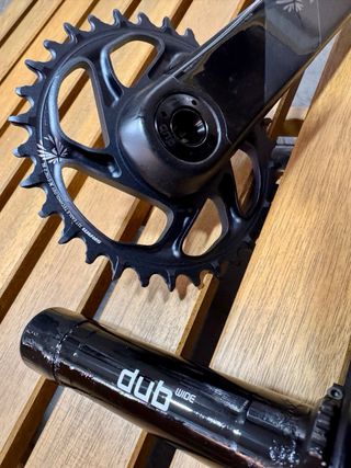 Bielas carbono Sram XX1 DUB Wide CL55 NUEVAS