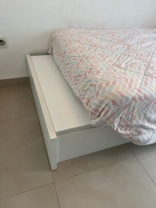 Cama individual de 90 cm