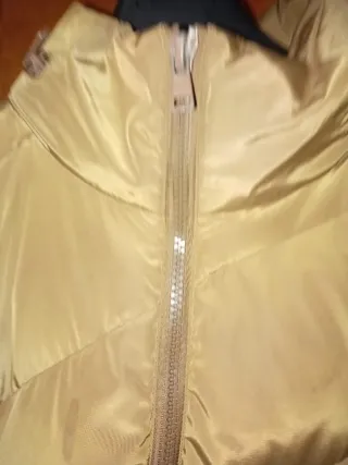 Piumino lungo uomo taglia XL beige