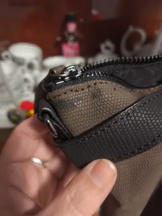 Bolso Desigual Marrón con Bordado ,es original