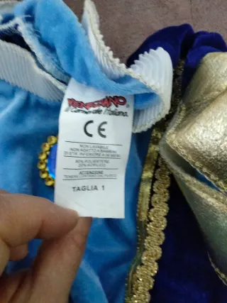 Vestito Principessa Piccola 1 anno